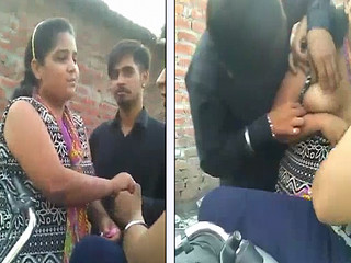 Punjabi College Girl Hot Boobs Open In Outdor