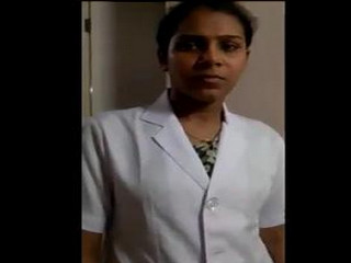 Doctor changing her dress into saree