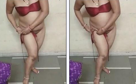 Desi wearing Bikini after fucking