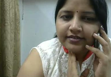 Desi horny aunty phone chat with lover wid dirty hindi audio
