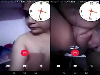 Today Exclusive- Horny Bhabhi MASTURBATEING On Video Call