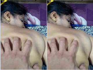 Today Exclusive- Sexy Bhabhi Nude Video Record by Hubby