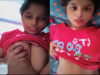 Desi Girl Shows her Boobs and Fingering Part 4