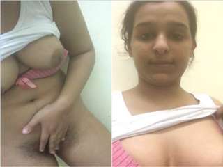 Exclusive- Cute Desi Girl Showing Her Boobs and Pussy