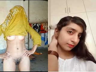 Horny Paki Girl Shows For Lover part 3