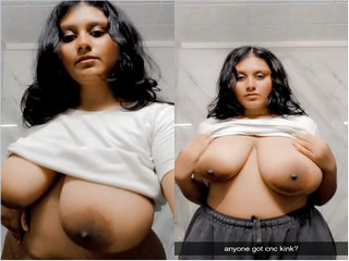 Cute Desi Girl Shows Her Big Boobs Part 1