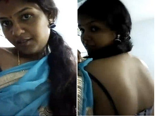 Exclusive- Horny Indian Bhabhi Strip Her BRA